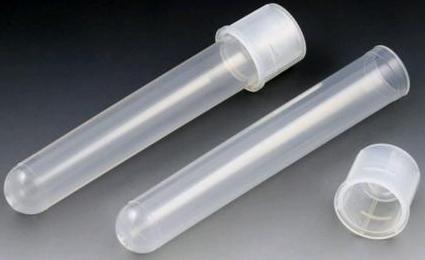 Test Tube Round Bottom Plain 12 X 75 mm 5 mL Without Color Coding Dual Position Snap Cap Polypropylene Tube Sterile (25/BG 20BG/CS) by Glove Scientific  ID 110438